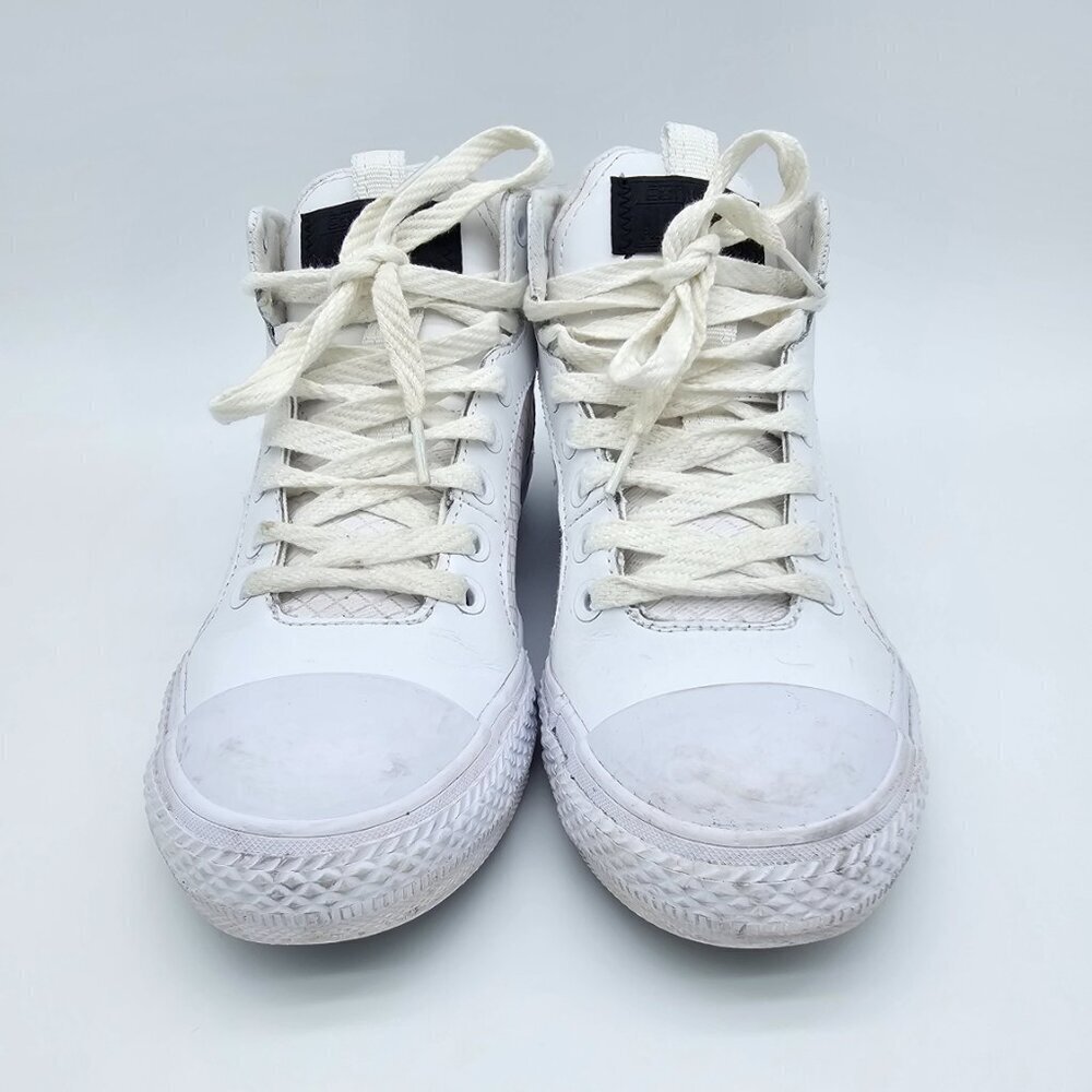 Converse Chuck Taylor Asylum Big Kids Youth Shoes, White, Size 3 - Picture 3 of 16